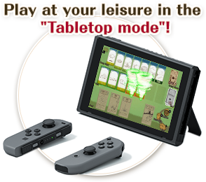 Play at your leisure in the 'Tabletop mode'!