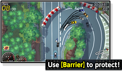Use【Barrier】to protect!