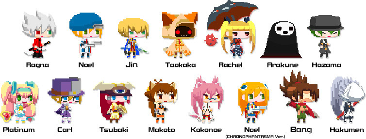 Additional Characters BLAZBLUE