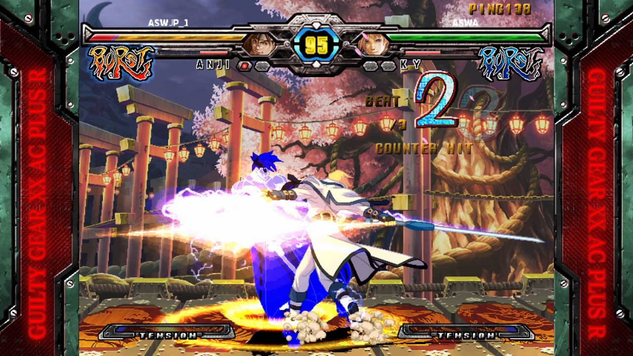 Steam版 Guilty Gear Xx Accent Core Plus R Ggpo 実装のお知らせ Arc System Works Official Web Site