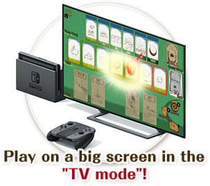 Play on a big screen in the 'TV mode'!