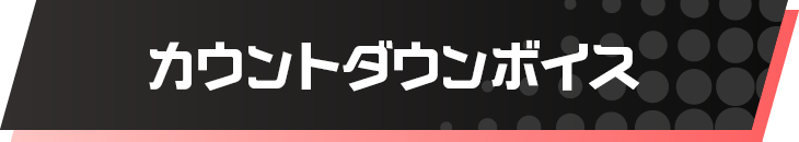 カウントダウンボイス