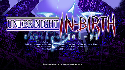 Title screen