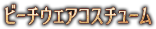 ビーチウェアコスチューム